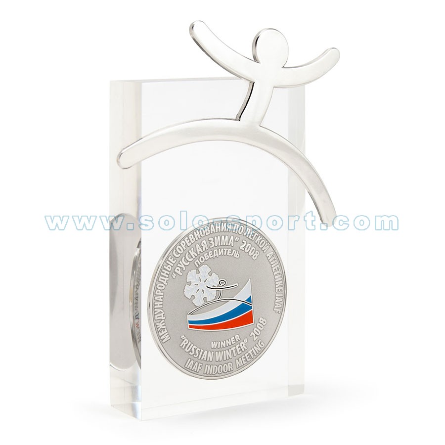 Медаль в акриле Русская зима 2008. Победитель